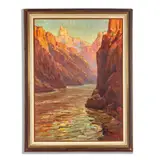 Benjamin Brown, Deep in the Grand Canyon, oil on canvas