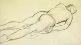 Paul Cadmus, Male Nude J.F.A.