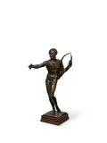 Bryant Baker, Music, bronze with brown patina