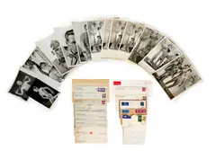Avery Willard, A group of 13 photos and a group of letters to the photographer, late 1950s to early 1990s