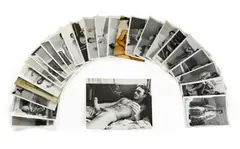 David Hurles 'Old Reliable', A collection of approximately 26 nude photographs of tough guys, c.1986-1991, gelatin silver prints (except for 2 chromogenic), each with an Old Reliable label, and most with the model's name and editorial notations in ink, on verso