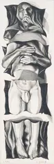 Lowell Nesbitt, Untitled, 1988, pencil and charcoal on paper