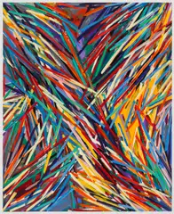 Charles Arnoldi, Untitled, 1984, Flashe on paper