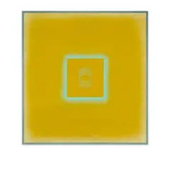 The Alamo - Yellow by Billy Al Bengston, 1969, lacquer and polyester resin on aluminum, sold Apr 2022