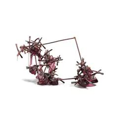 Violet Source by Claire Falkenstein, 1975, Venetian glass and copper, sold Apr 2022