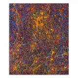 Lee Mullican, Shooting Chant, 1985/1992-93, oil on canvas