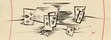 Wolfgang Paalen, Untitled, 1954, ink on paper