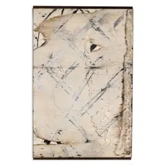 Ky-ott XY by Ed Moses, 1997, oil and acrylic on canvas in metal artist's frame, offered Apr 2022