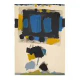 Emerson Woelffer, Madrid, 1958, gouache on paper