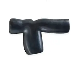 onelongsleeve by Peter Shelton, 1987-90, steel, sold Apr 2022
