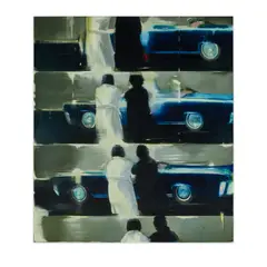 Christopher Brown, Film, 1995, oil on linen