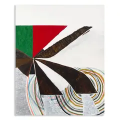 Allison Miller, Bird, 2007, oil, acrylic and pen on canvas over panel