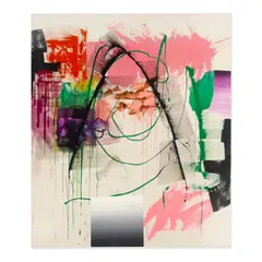 Alexander Kroll, Untitled, 2014, oil, Flashe and acrylic on canvas