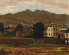 Thomas Ross, San Francisco, oil on board