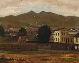 Thomas Ross, San Francisco, oil on board