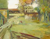 Selden Connor Gile, Farm Scene (Walnut Creek)