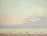 Alson S. Clark, Sunset, Normandy
