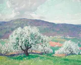 Frank Swift Chase, Spring Blossom, oil on canvas