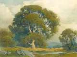 Percy Gray, Oak Tree near water