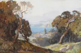 Carl Oscar Borg, Morning Mist, Santa Barbara