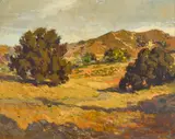 Emil Kosa, Sr., Summer Colors, oil on canvas