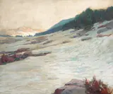 Tioga Pass by George Kennedy Brandriff, oil on canvas, offered Apr 2022