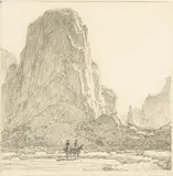 Edgar Alwin Payne, Riders in Canyon de Chelly and Italian fishing boats (a group of two)