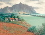 D. Howard Hitchcock, Kānehoalani, oil on canvas