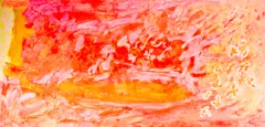Richard Irving Bowman, Kinetogenic 44 (Caro Pink Painting), 1961, oil on canvas