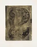 Jasper Johns, Figure 2, from Black Numeral Series (ULAE 46; Gemini 89), 1968, lithograph in colors, on Zerkall Copperplate deluxe paper