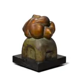 Amalia de Schulthess, Untitled (from the Canto d'Estate Series), 1976, bronze with reddish-brown and green patina