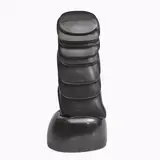 Amalia de Schulthess, Untitled (from the Verticals Series), carved black Nero Belgio marble