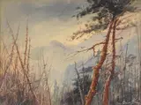 Carl Oscar Borg, Windswept Trees