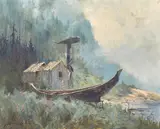 Sydney Laurence, The Alaska That Was, circa 1927, oil on canvas
