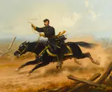 James Walker, Sheridan's Ride, oil on canvas