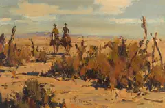 Burt Procter, The Big Country, circa 1960, oil on Masonite