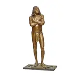 Richard V. Greeves, Kiowa, bronze with mixed brown patina