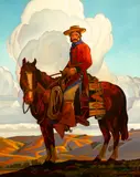 Dennis Ziemienski, El Californio, oil on canvas