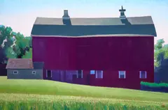Gary Ernest Smith, Barn Icon, oil on linen