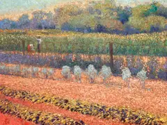Gary Ernest Smith, Garden Textures, oil on linen