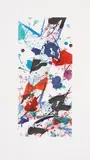 Sam Francis, Untitled (Lembark I.47; SFE-014), 1984, Aquatint in colors, on Whatman paper