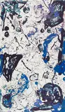 Sam Francis, Meteorite (Lembark S.17; SFS-290; Gemini 1297), 1986, Screenprint in colors, on Arches Cover paper