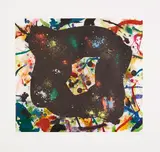 Untitled (Lembark I.106; SFE-072) by Sam Francis, 1989, Monoprint and aquatint in colors, on Rives BFK paper, sold Nov 2021