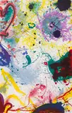 Untitled  (SF-345) by Sam Francis, 1991, Lithograph in colors, on wove paper, sold Nov 2021