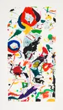 Sam Francis, Untitled (SFE-079), 1991, Etching in colors, on BFK paper