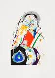 Sam Francis, Untitled (SFE-081), 1991, Etching in colors, on BFK paper