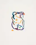 Sam Francis, Untitled (SFE-086), 1992, Etching in colors, on BFK paper