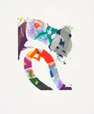 Sam Francis, Untitled (SFE-092), 1993, Etching in colors, on BFK paper