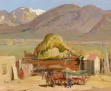 Oscar E. Berninghaus, Threshing Time