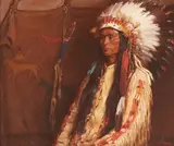 Joseph Henry Sharp, Indian Chief